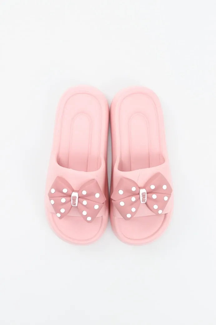 Viny - Women's Bow Chunky Slides