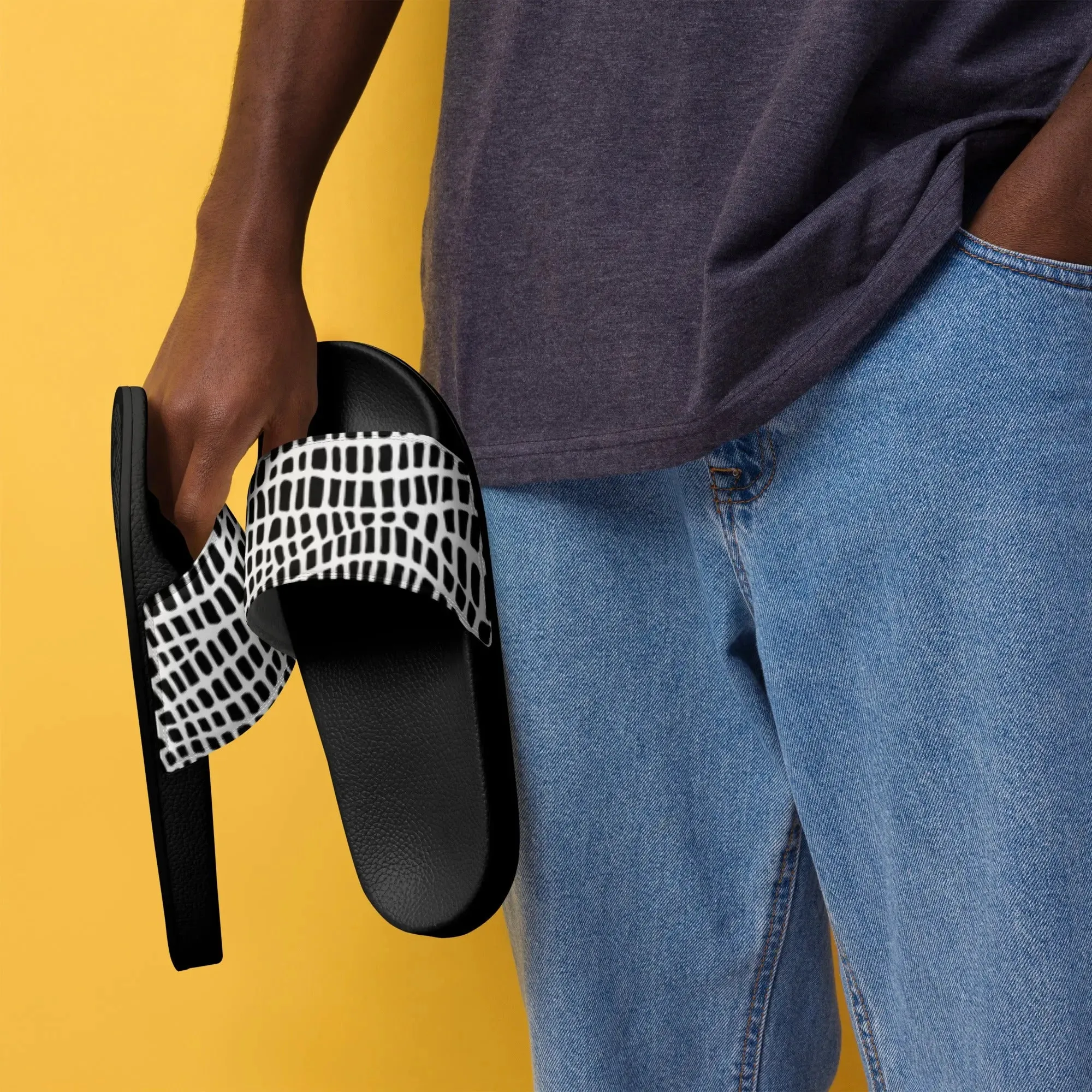 Web Pattern Men’s slides