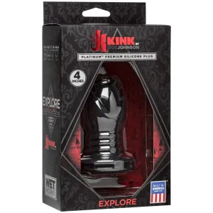 Wet Works - Explore - Platinum Premium Silicone Plug - 4" Black