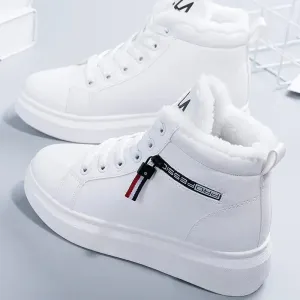 White boots for women