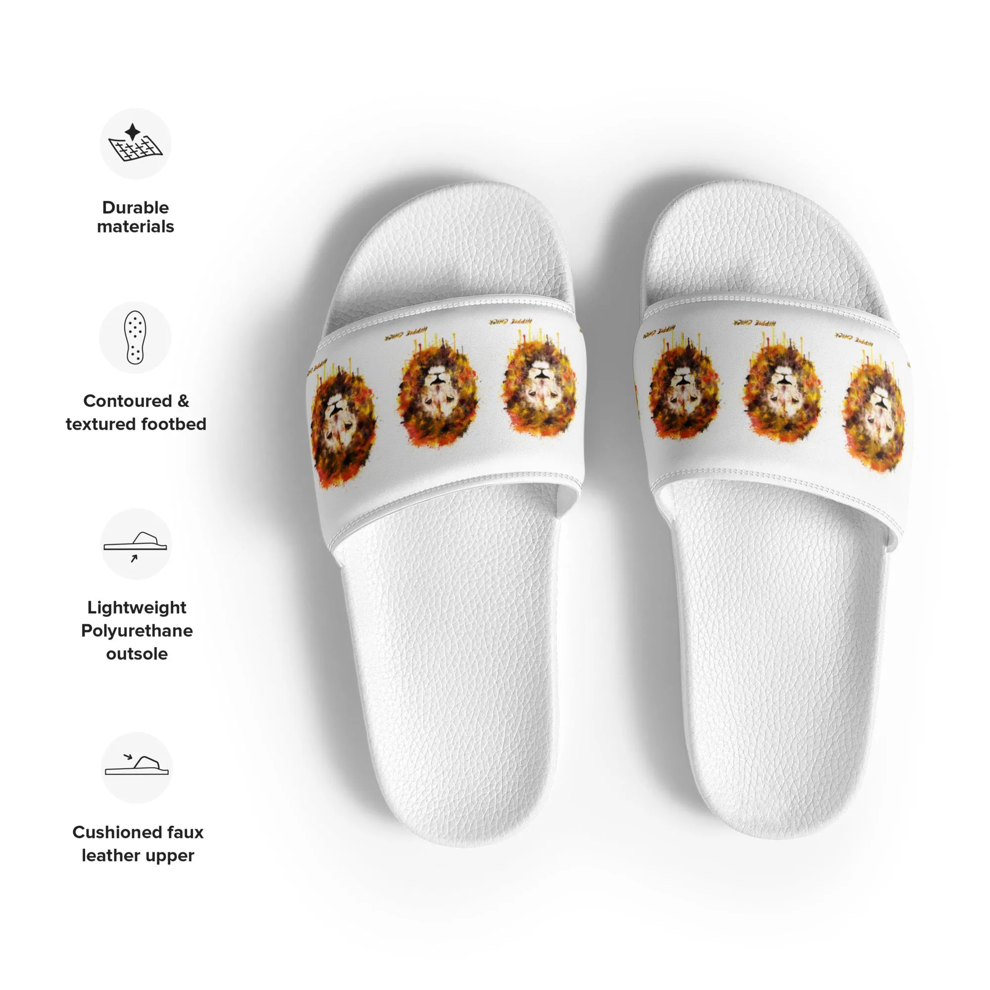 White Women's Slides