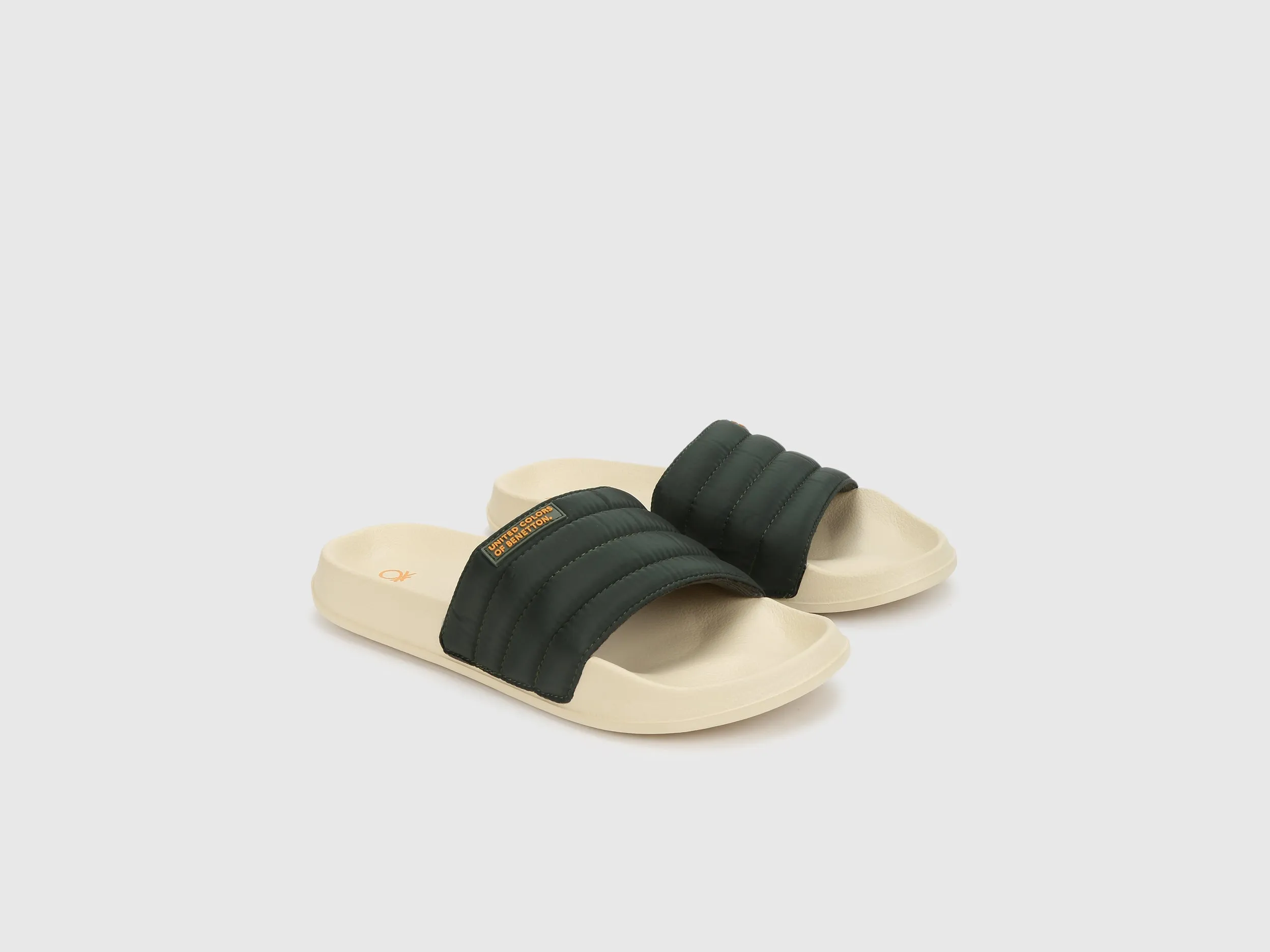 Women Quilted Slip-On Sliders