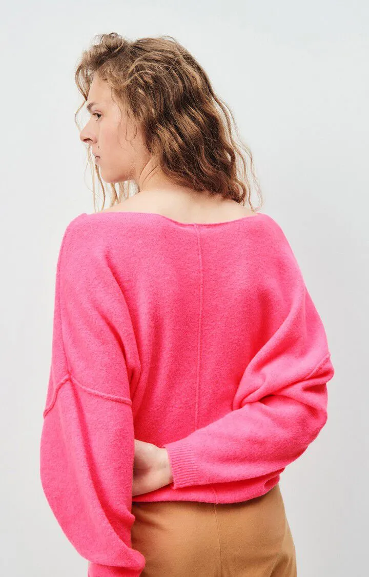 WOMEN'S JUMPER DAMSVILLE IN FLUO PINK