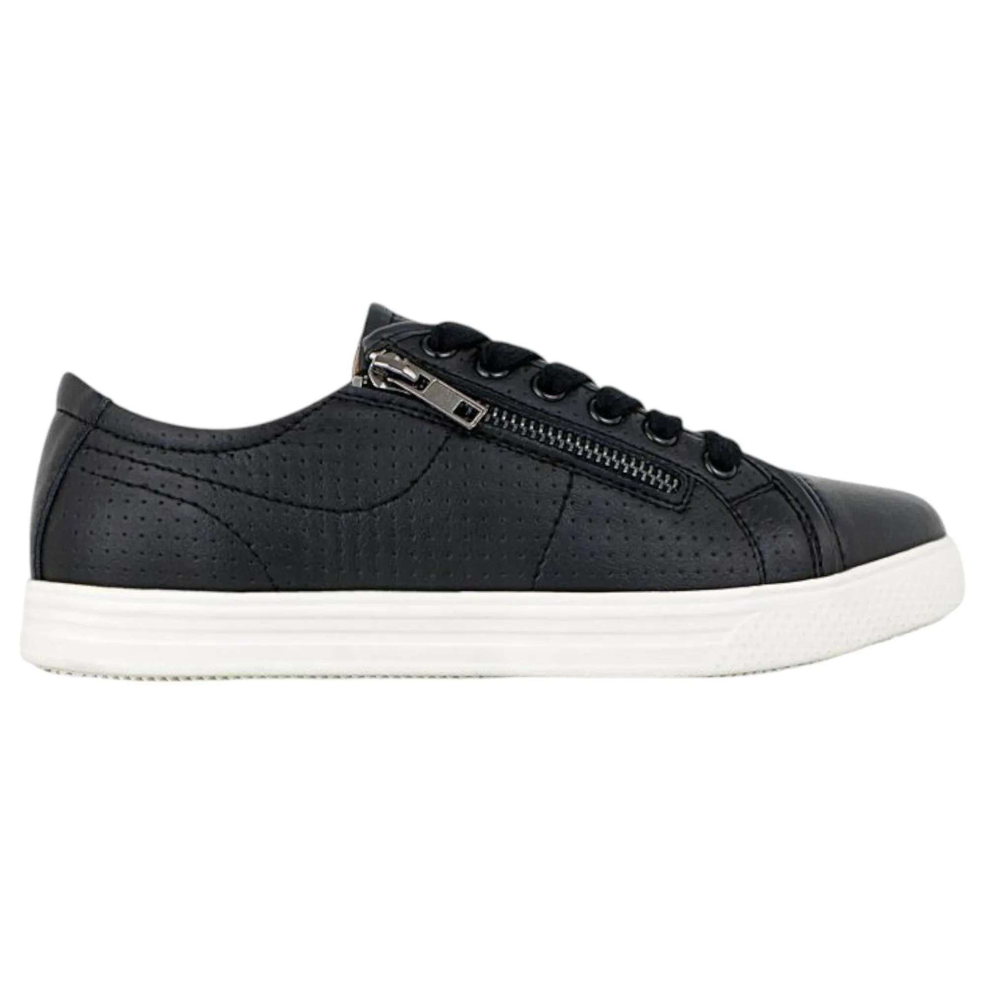Womens Natural Comfort Palawan Black Sneaker Shoes