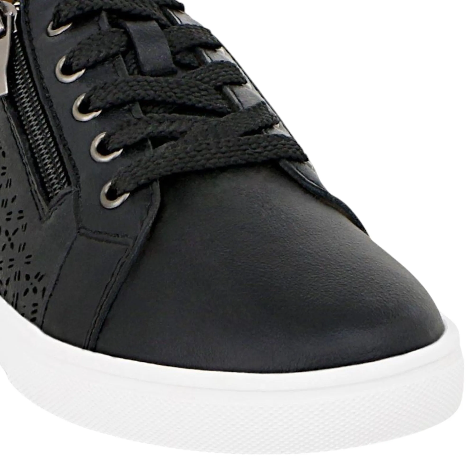 Womens Natural Comfort Serpho Black Sneaker Shoes