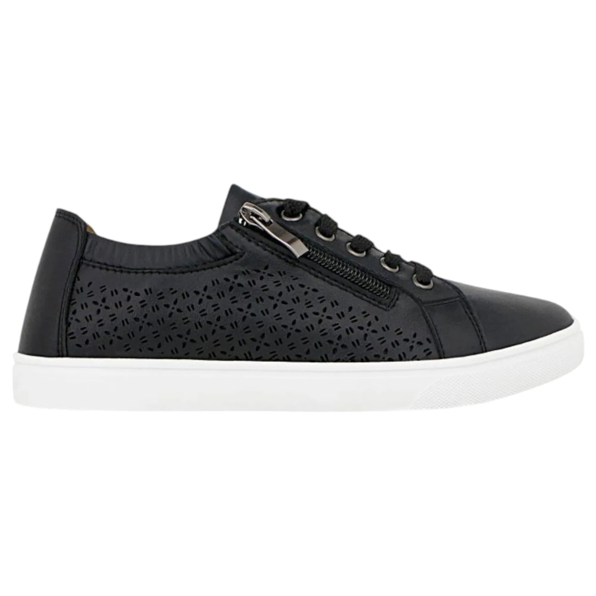 Womens Natural Comfort Serpho Black Sneaker Shoes