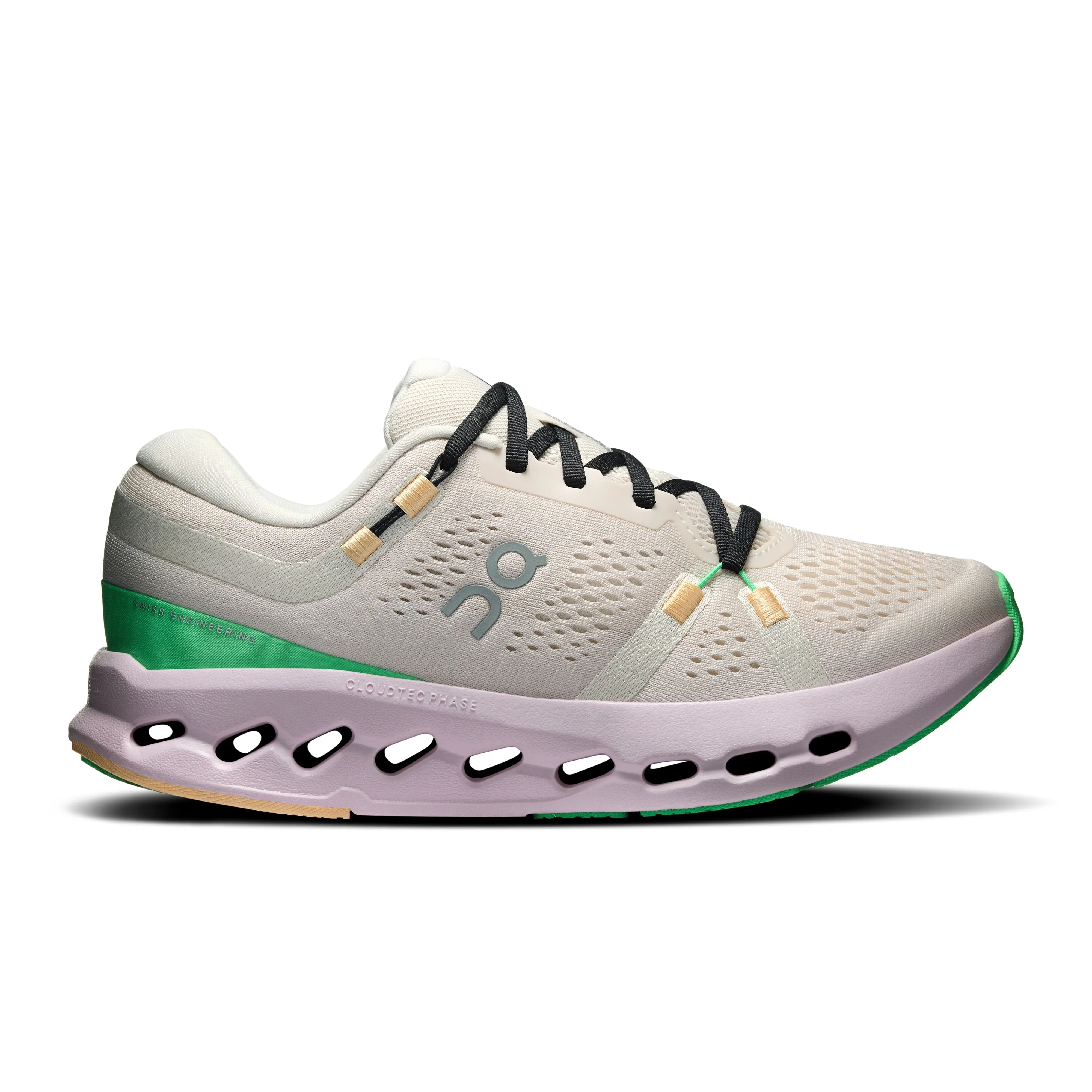 Women's On Cloudsurfer 2 Running Shoe in Pearl | Orchid