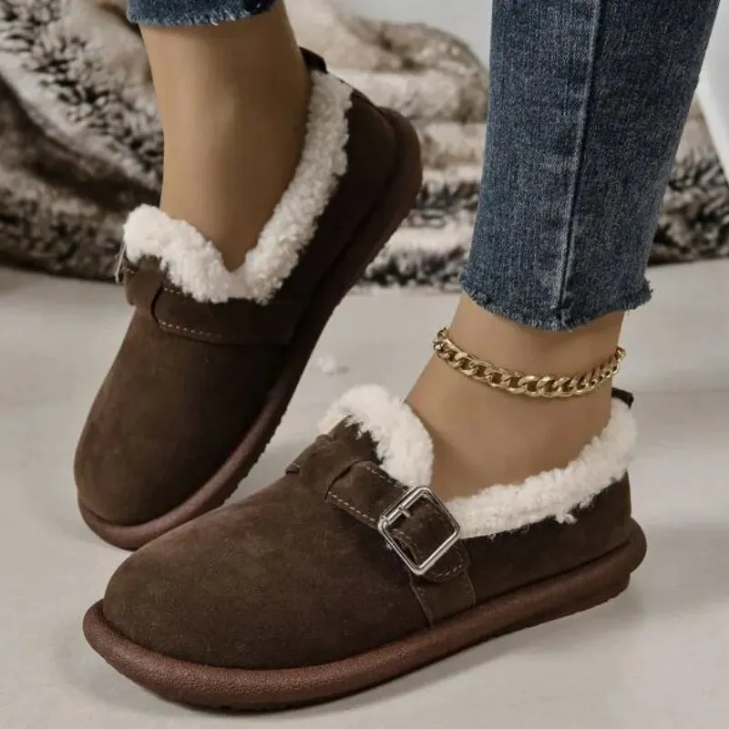 WOMEN'S PLUSH ROUND TOE SLIP-ON FLATS - BUY 2 Vip SHIPPING - LAST DAY 50% OFF