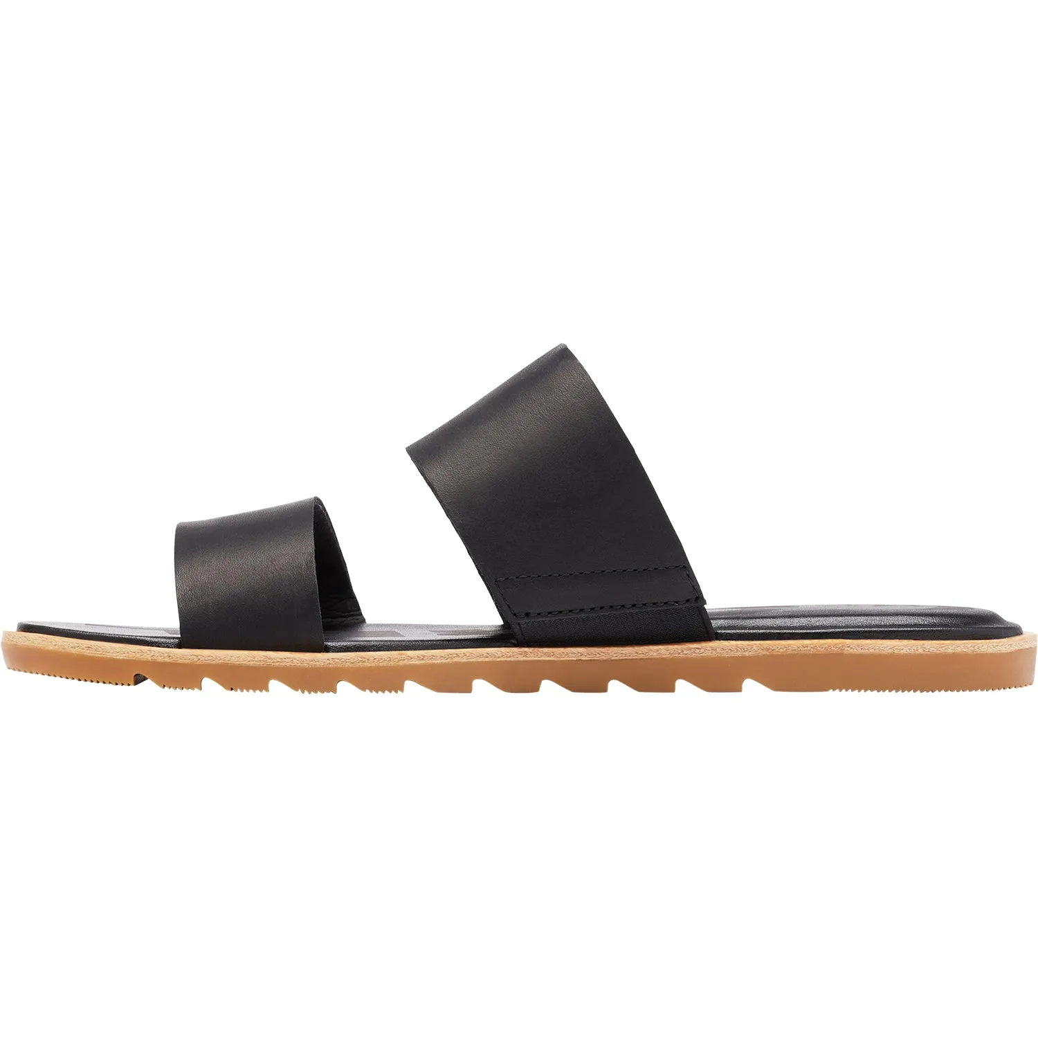 Women's Sorel Ella II Slide Black Leather