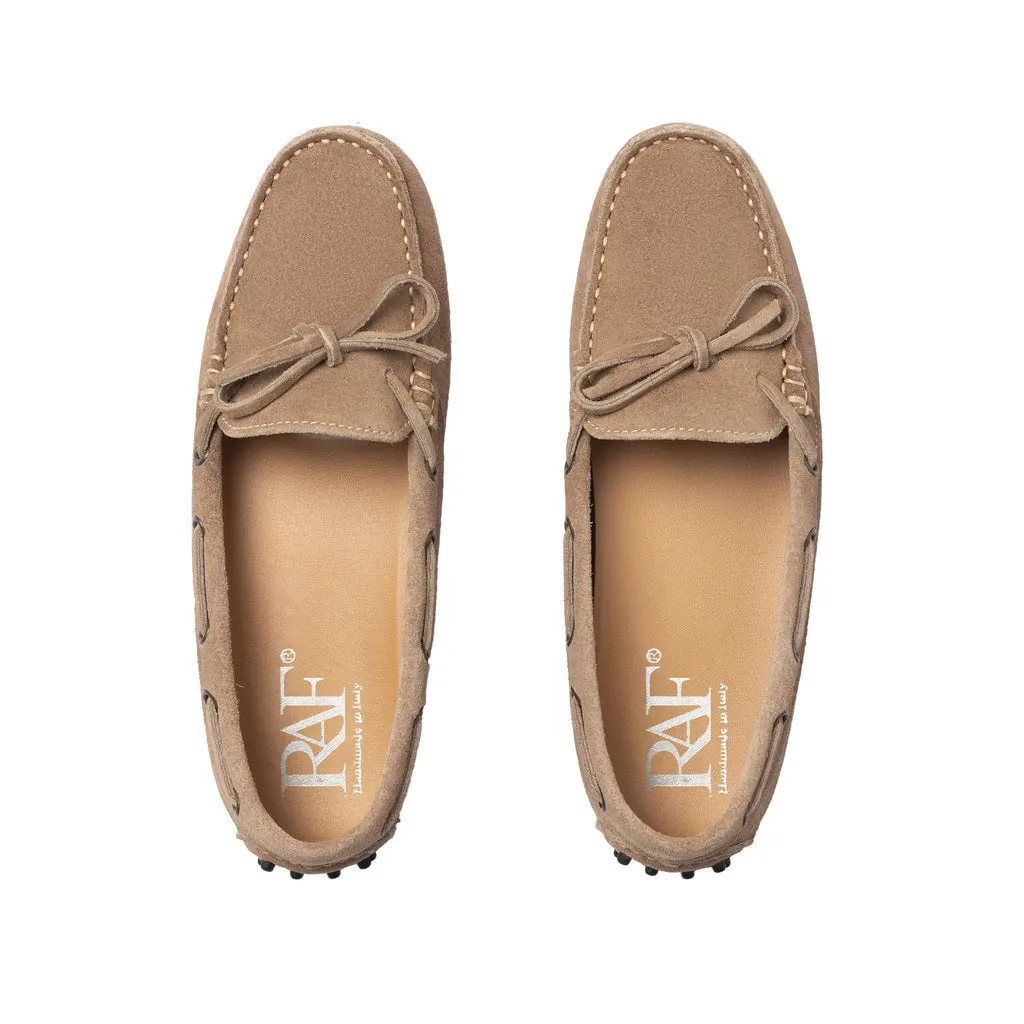 Women's Suede Rubber D - Taupe