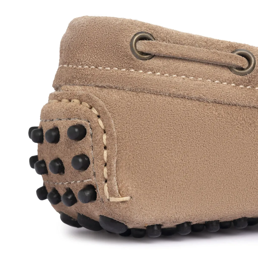 Women's Suede Rubber D - Taupe