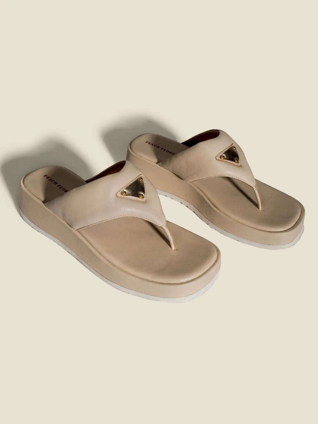 Wrap Leather Flats