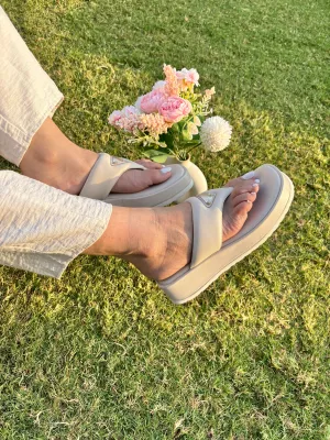 Wrap Leather Flats