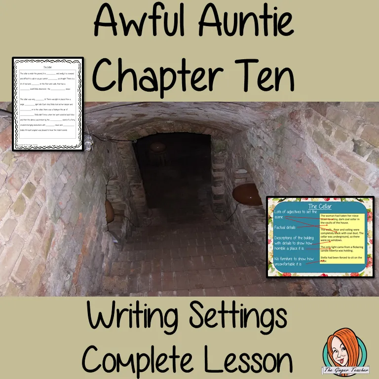 Writing Story Settings English Lesson Awful Auntie