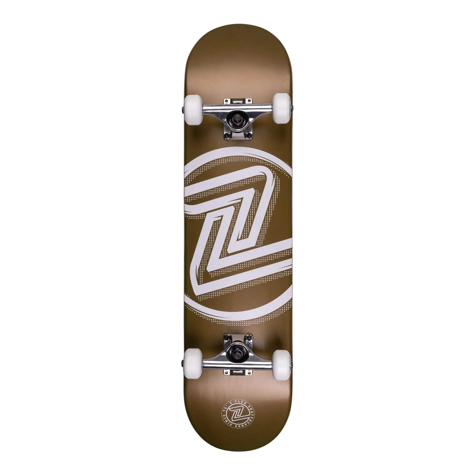 Z-Flex Logo Complete Skateboard - Gold