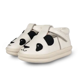 Zazo Classic Shoes | Panda | Off White Leather